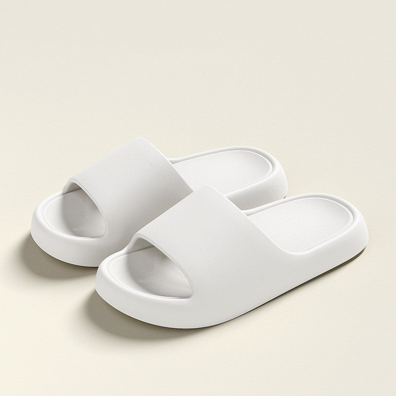 Solid Thick Soled Slippers