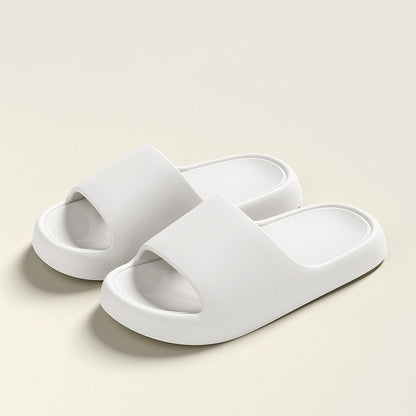 Solid Thick Soled Slippers
