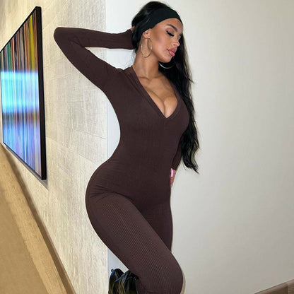 Long Sleeve Jumpsuit