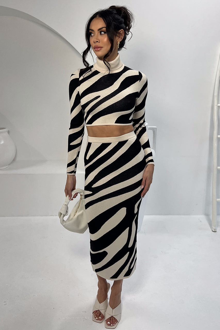 Two Piece Slim Fit Skirt