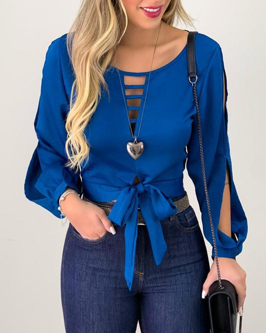 Lace-Up Top