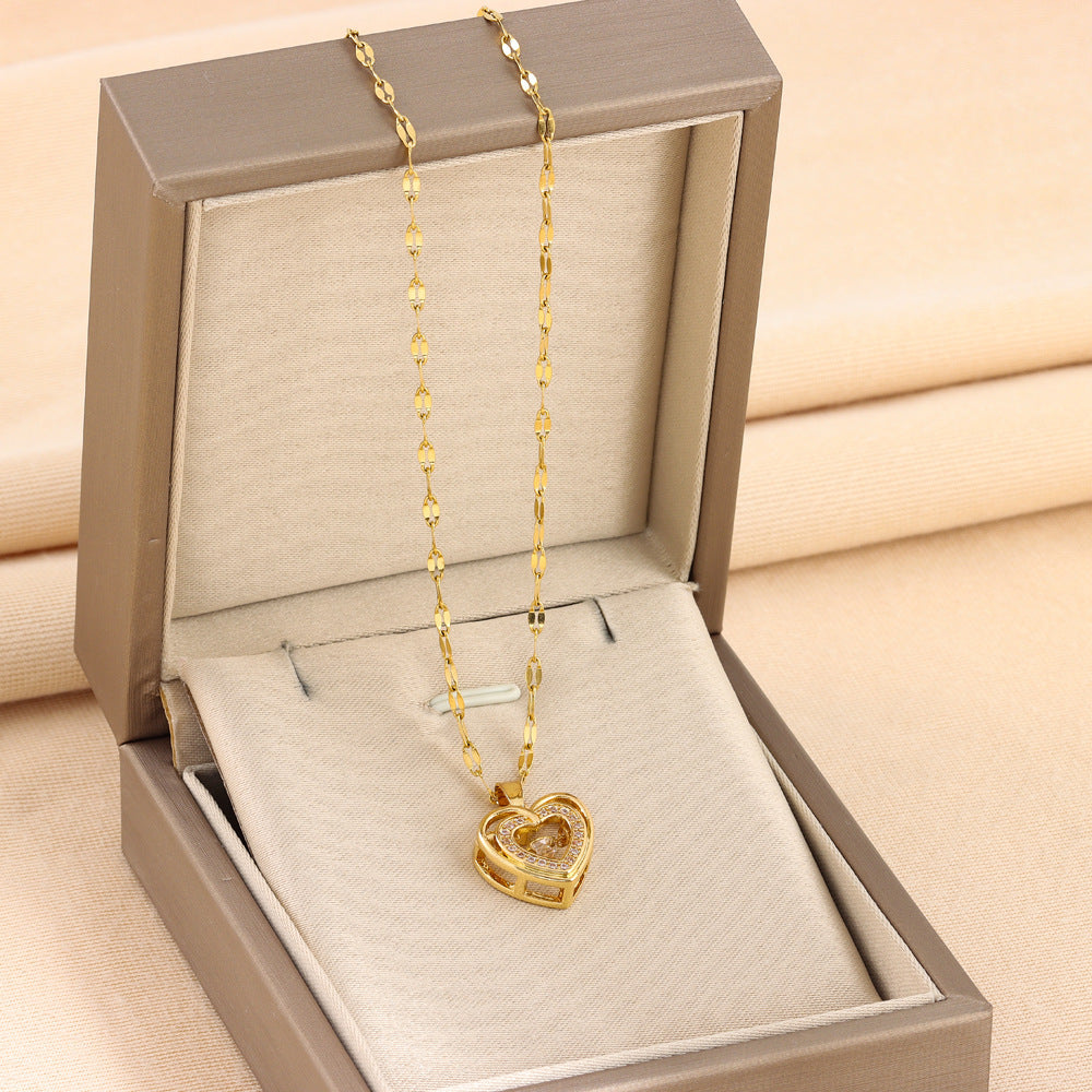 Double-Layer Love Pendant