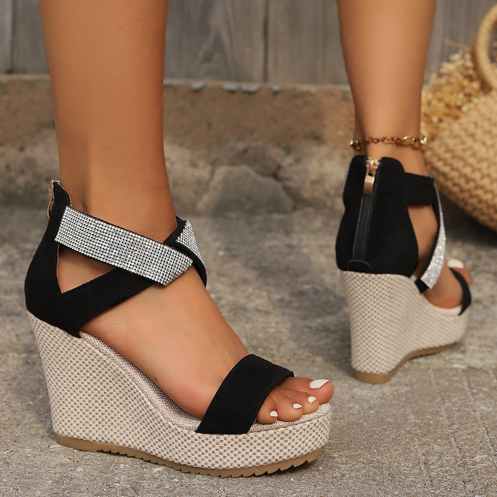 High Wedge Sandals