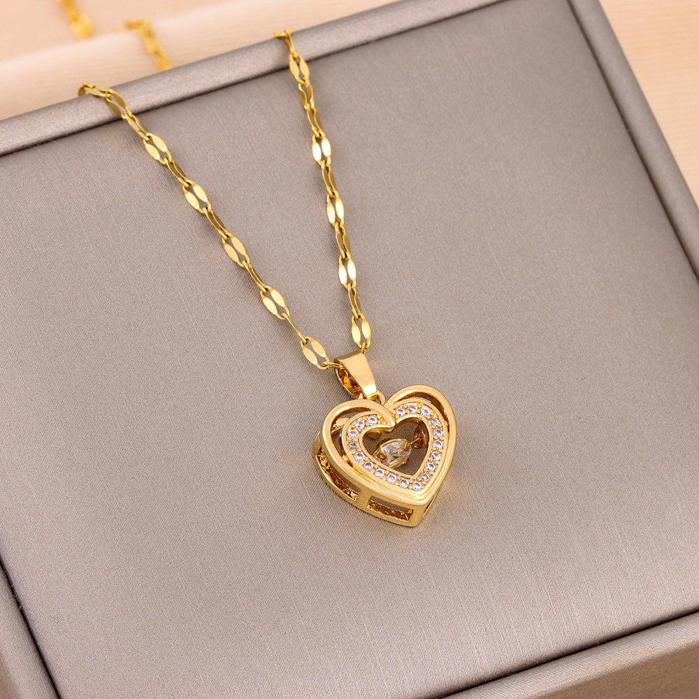 Double-Layer Love Pendant