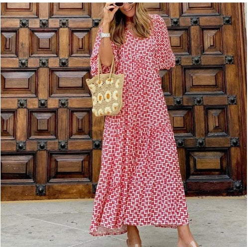 Vintage Bohemian Elegant Dress