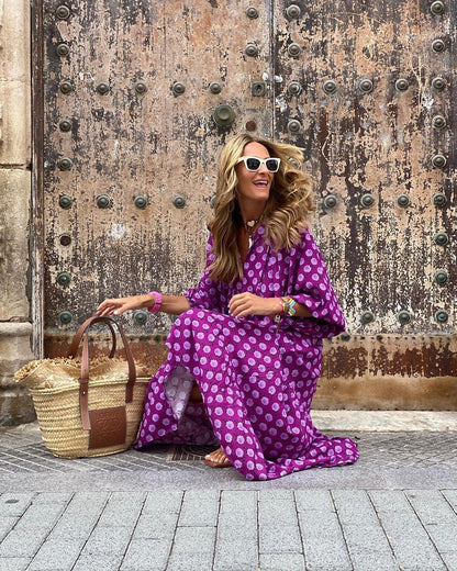 Vintage Bohemian Elegant Dress