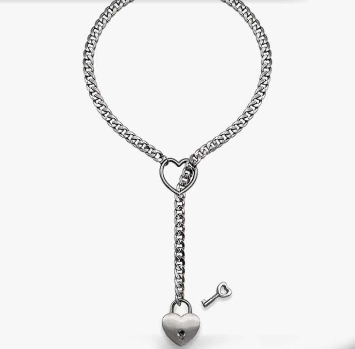 Lariat Heart Necklace