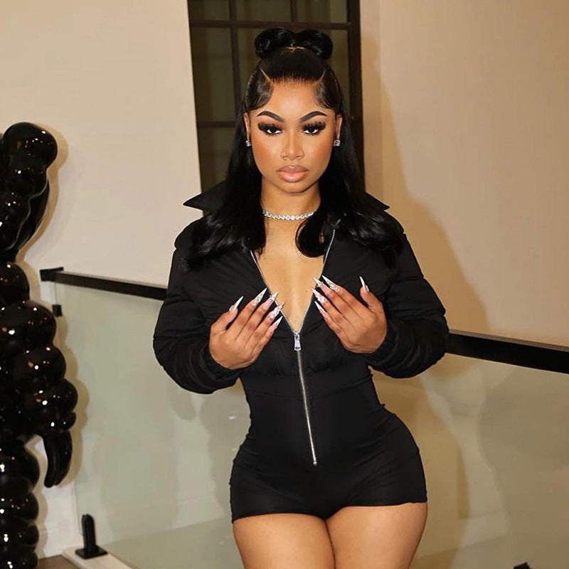 Padded Slim Jumpsuit