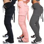 High Waist Cargo Pants