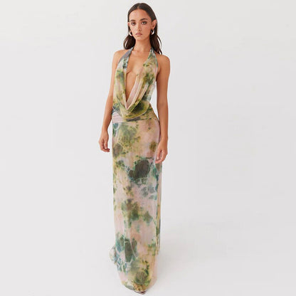Tie Dye Long Dress