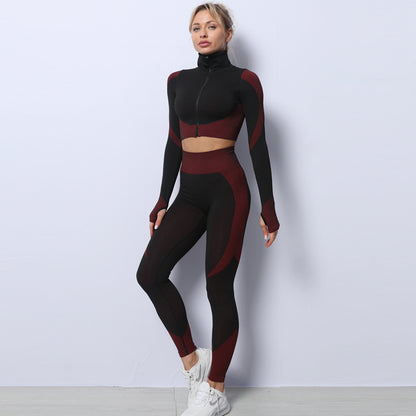 3 Piece Yoga Seamless Set
